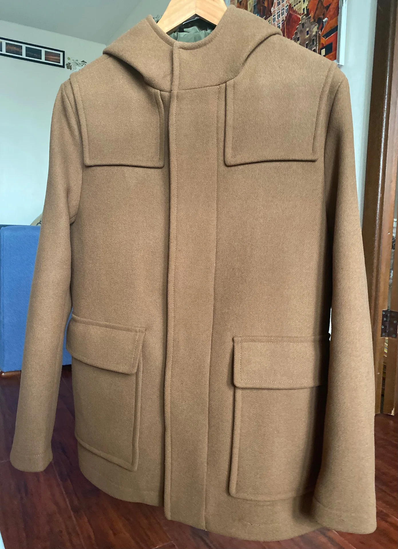 Пальто мужское mango man, xs - миниатюра 5