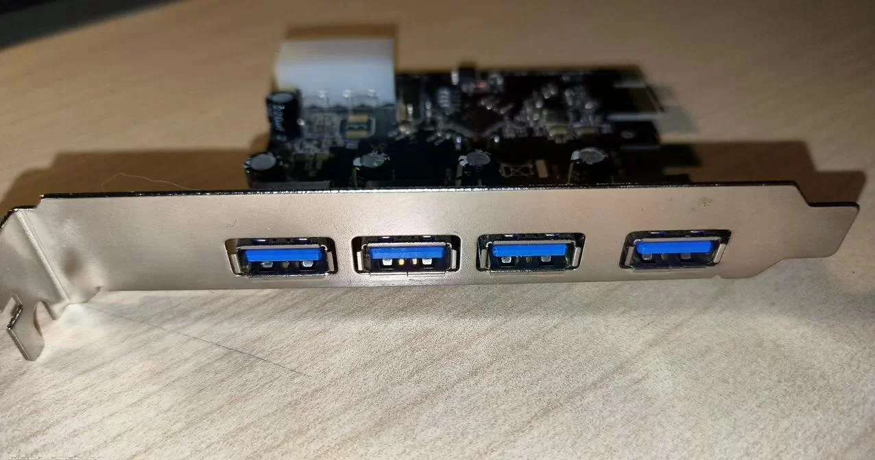 Pci-e контроллер USB 3.0 4port - миниатюра 2