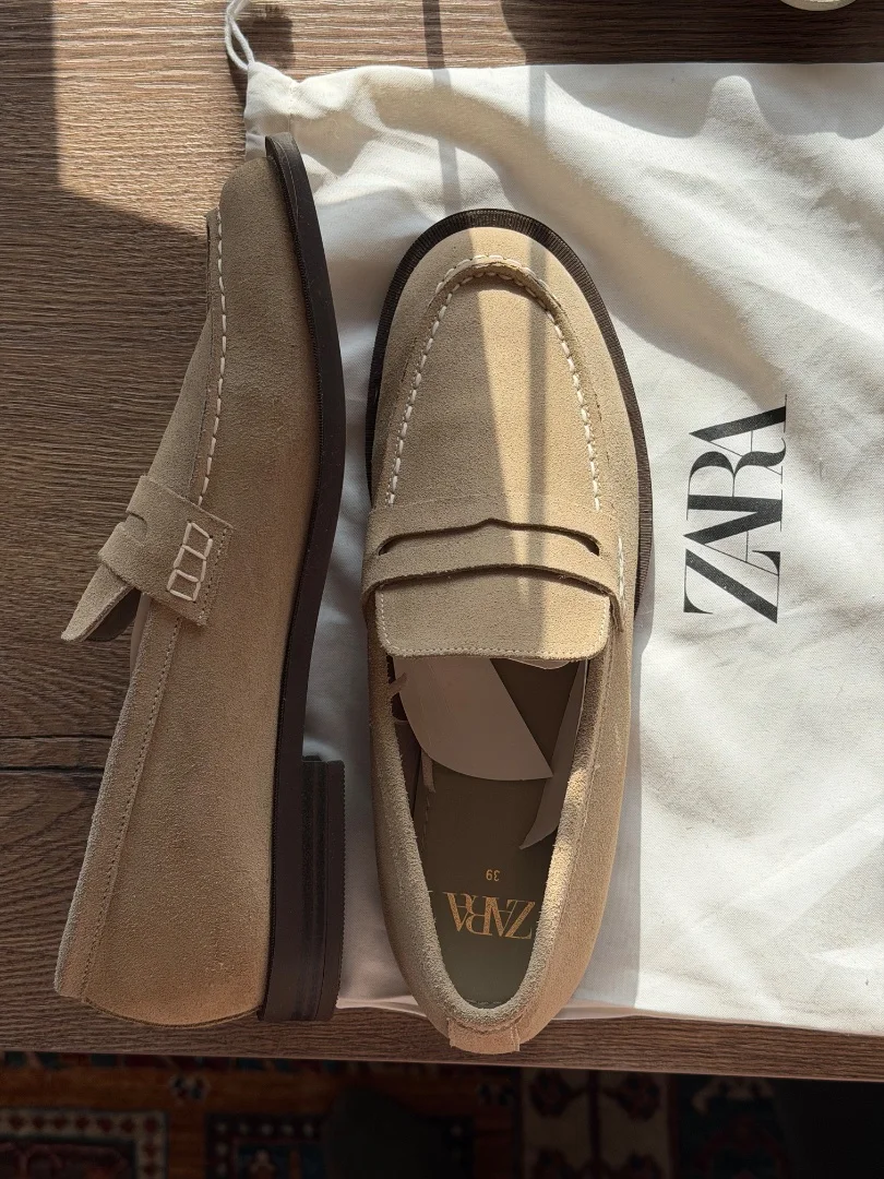 Лоферы Zara 39 - миниатюра 3