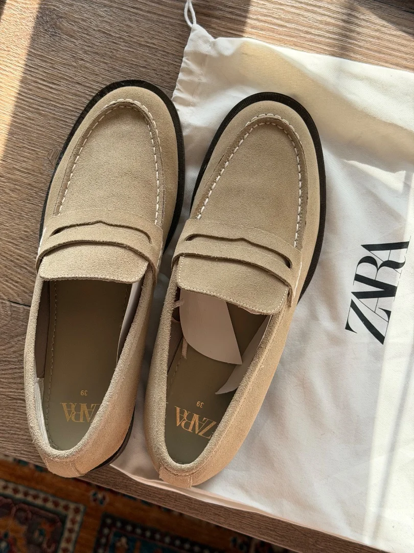 Лоферы Zara 39 - миниатюра 4