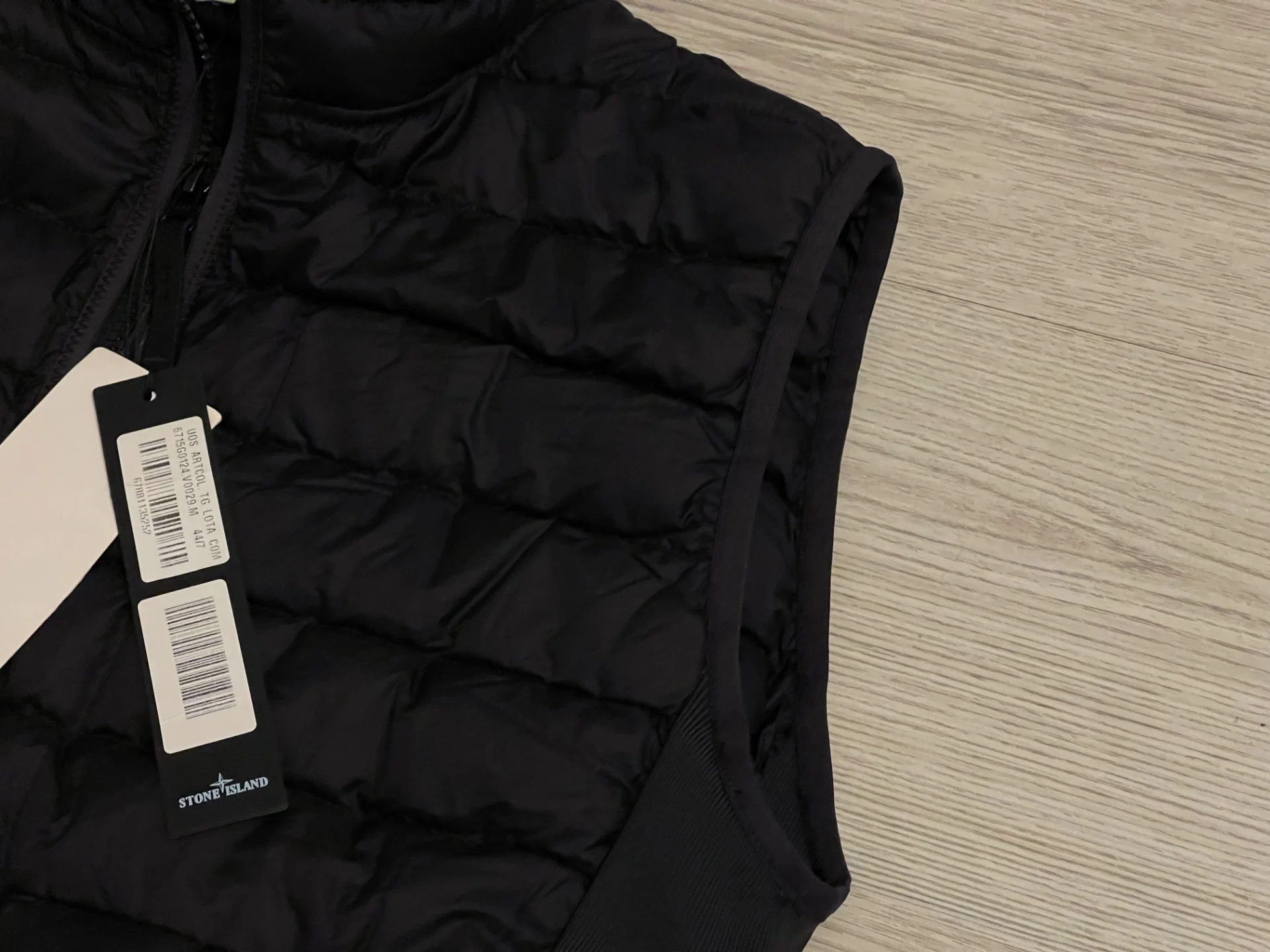 Жилетка Stone Island Garment Dyed Black - миниатюра 3