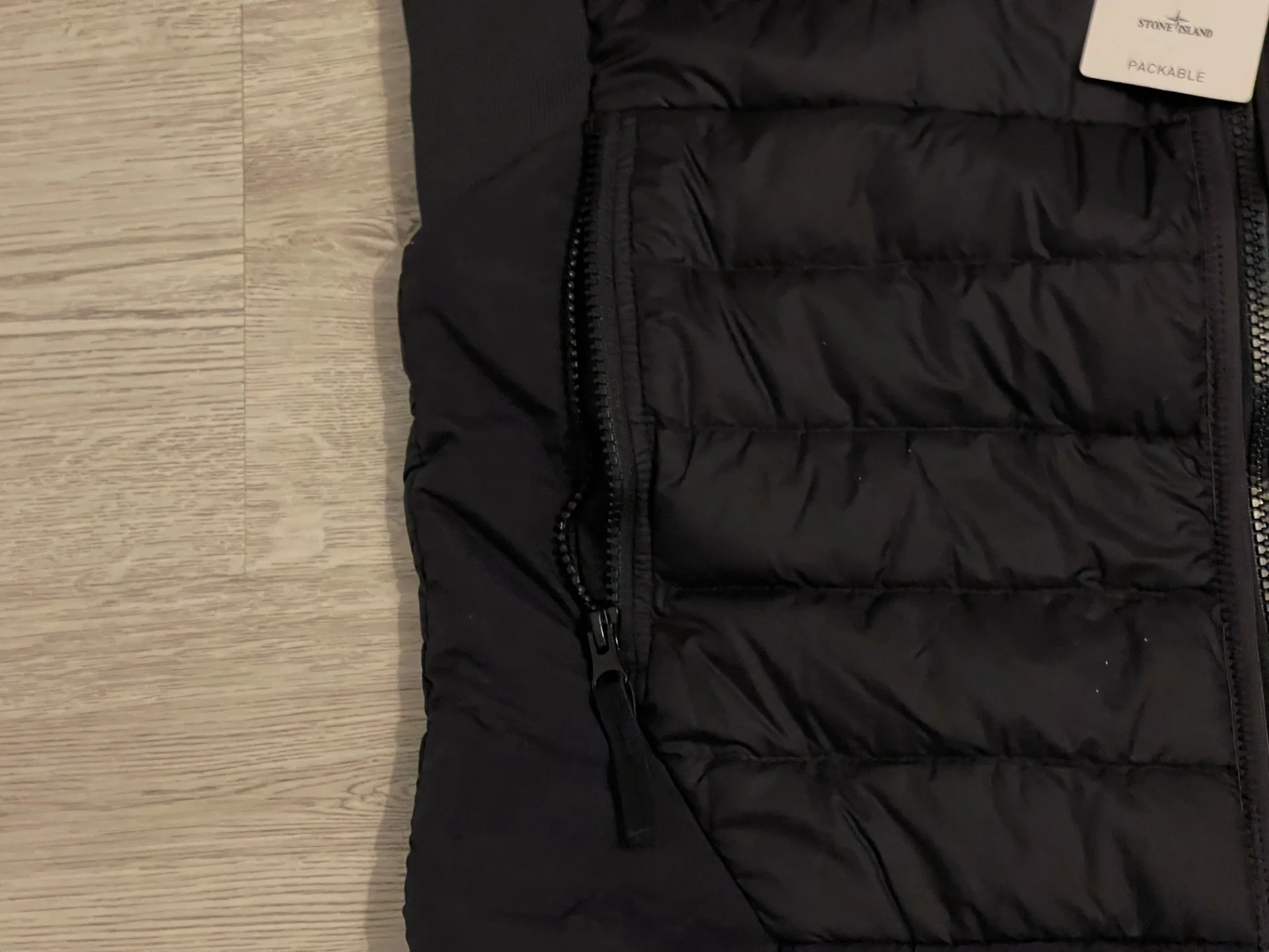 Жилетка Stone Island Garment Dyed Black - миниатюра 4