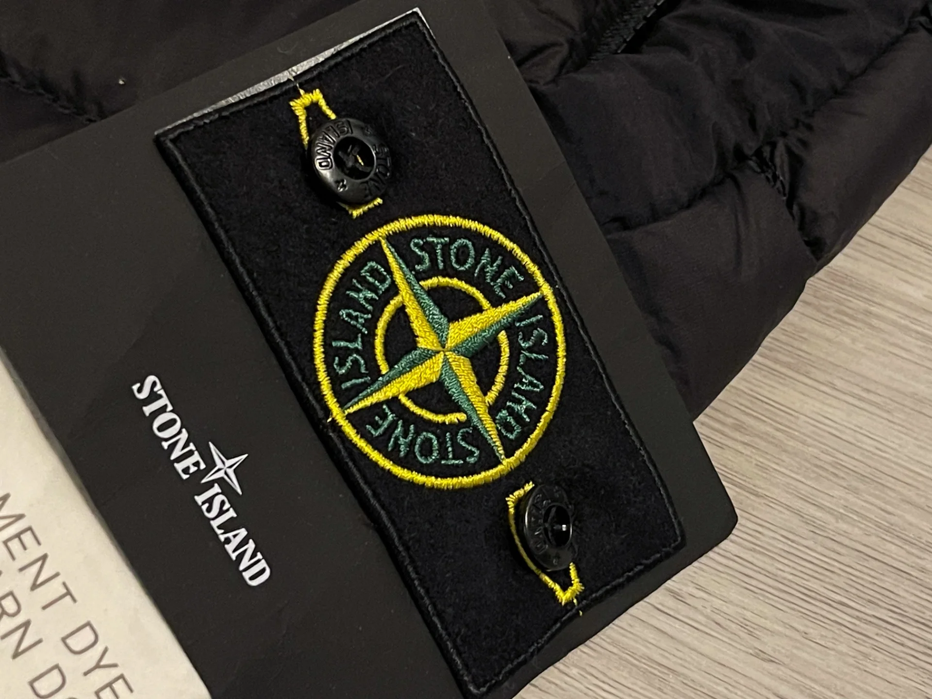 Жилетка Stone Island Garment Dyed Black - миниатюра 5