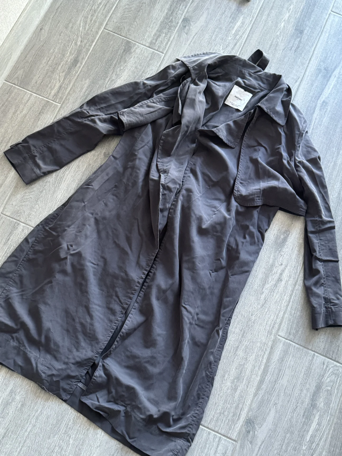 Тренч Mango xs - миниатюра 2