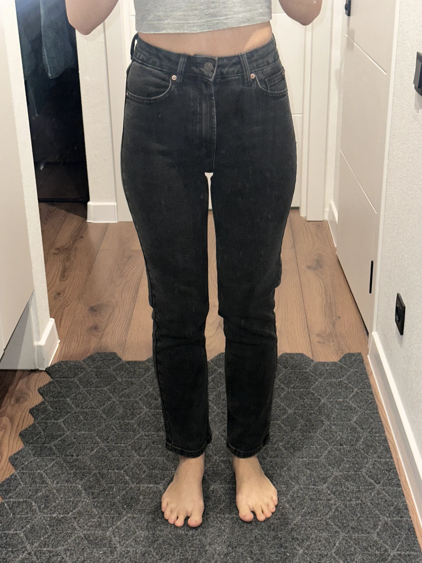 Джинсы Stradivarius slim mom 34 размер - миниатюра 2