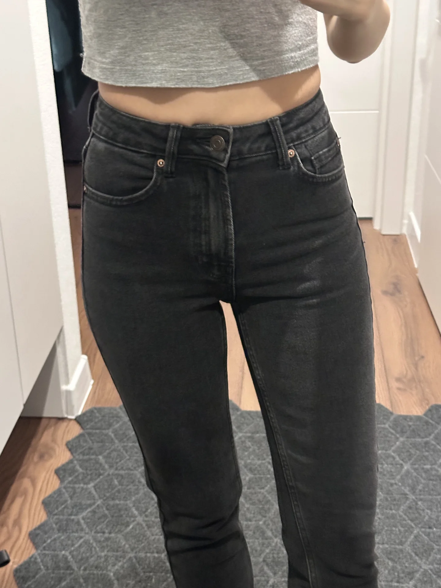 Джинсы Stradivarius slim mom 34 размер - миниатюра 4