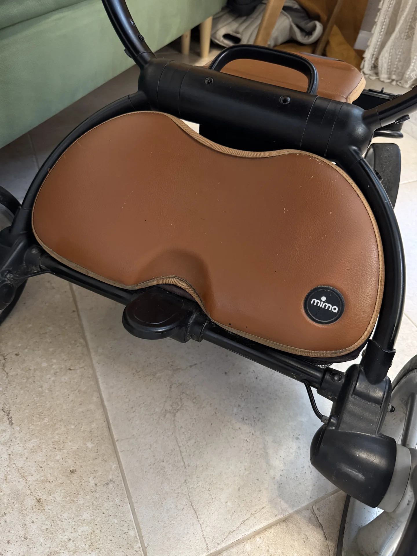 Коляска Mima Xari 3G 2 в 1 Camel + зимний комплект - миниатюра 10