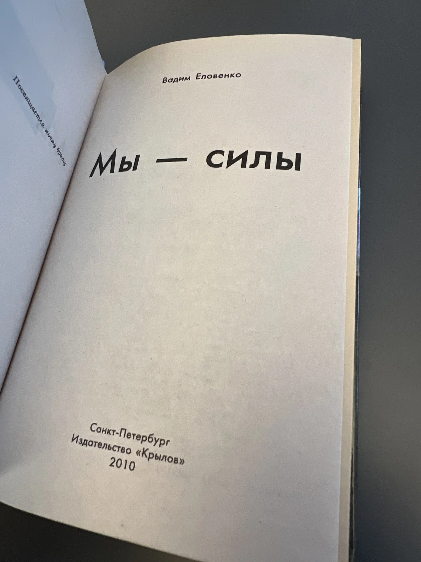 Мы - силы - Еловенко Вадим - миниатюра 3
