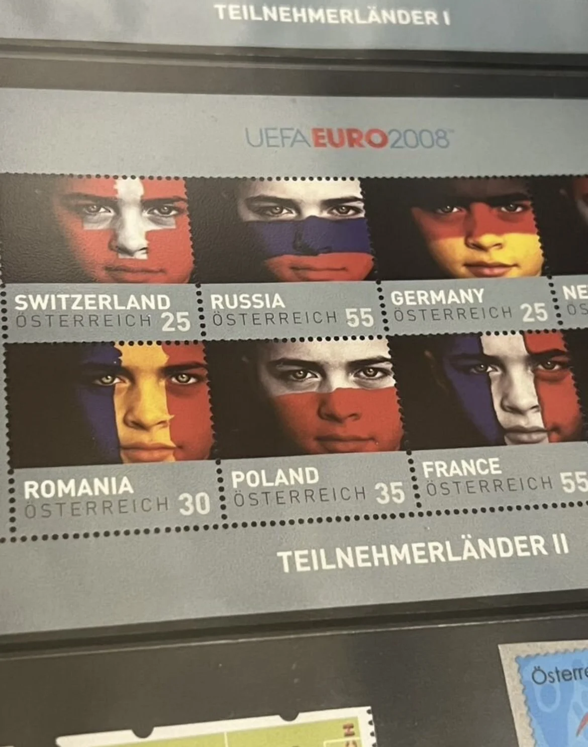 Набор марок UEFA EURO 2008 - миниатюра 5