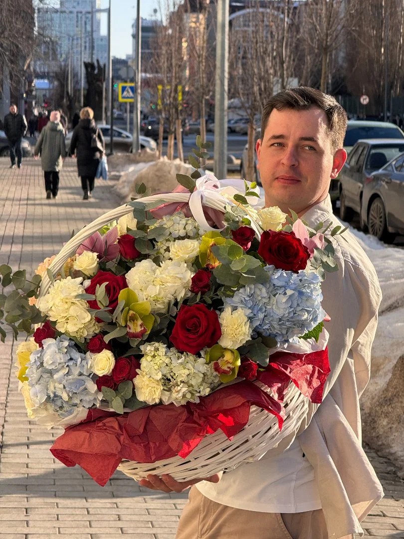 Цветы, Розы, букеты сдоствкой по уфе и пригороду - миниатюра 5