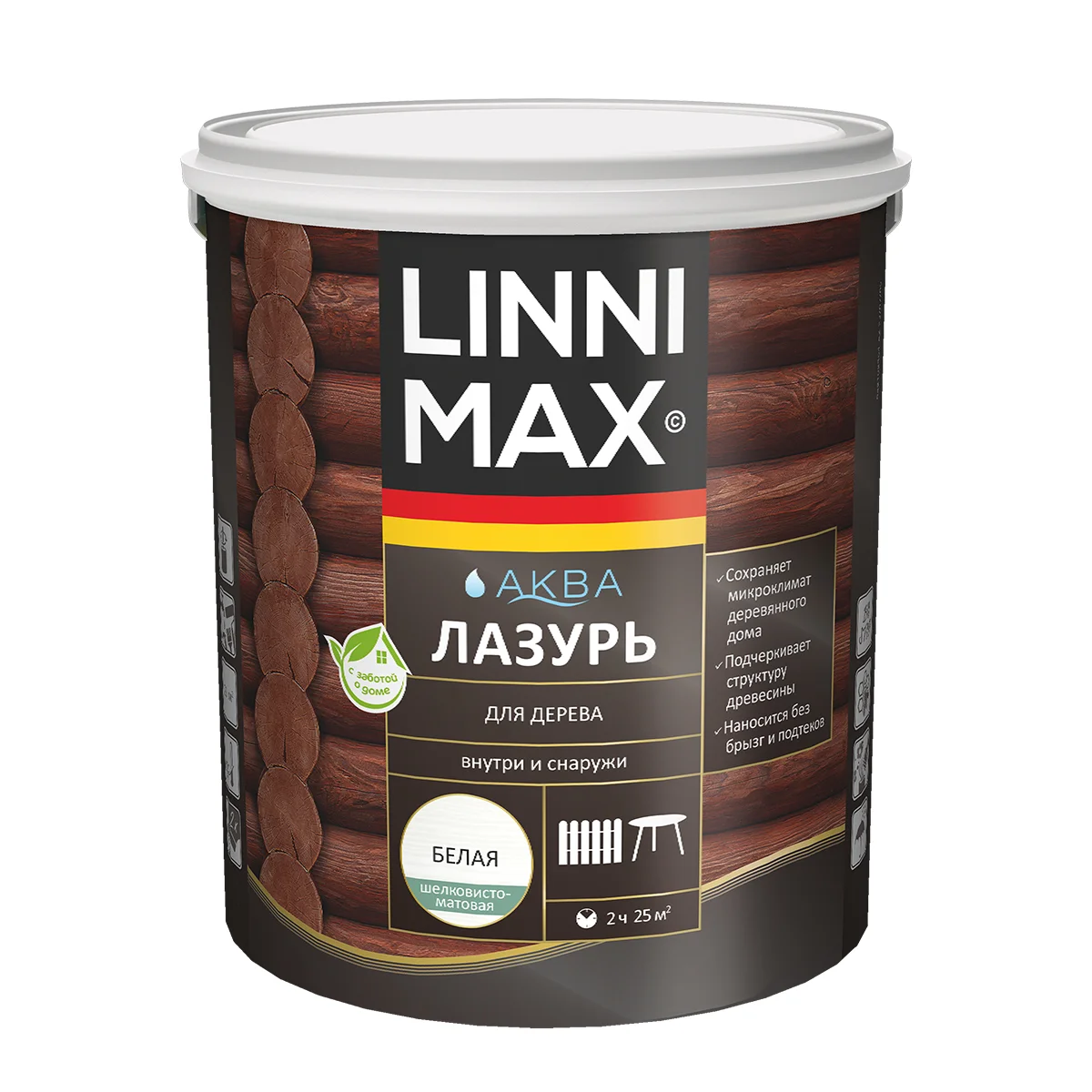 Linnimax Аква Лазурь для дерева - миниатюра 2
