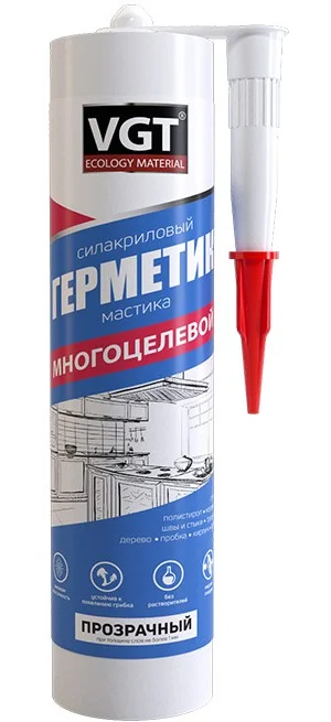 VGT герметик силиконизированный многоцелевой - изображение 1