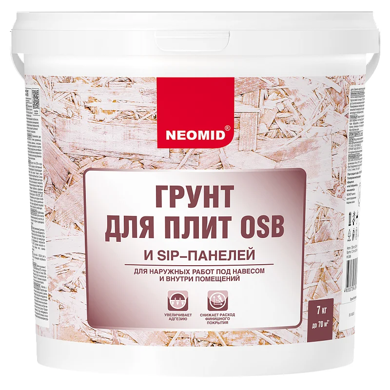 Грунт для плит OSB Неомид 7 кг - изображение 1