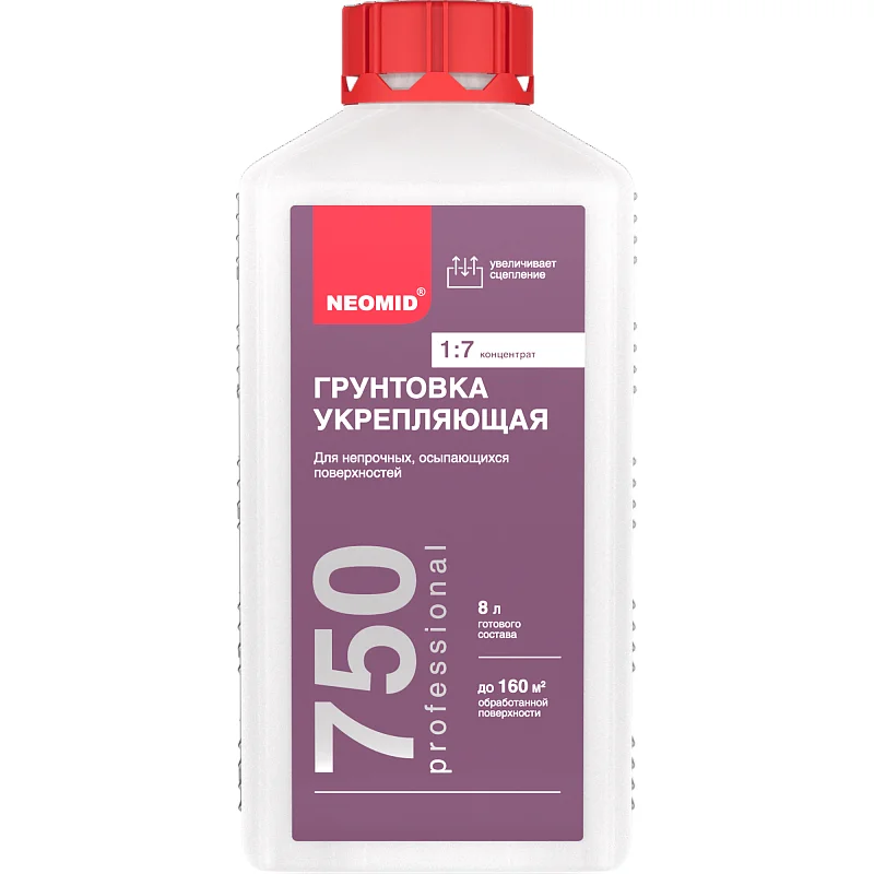 Грунтовка укрепляющая Неомид Contact Proff 750 - изображение 1