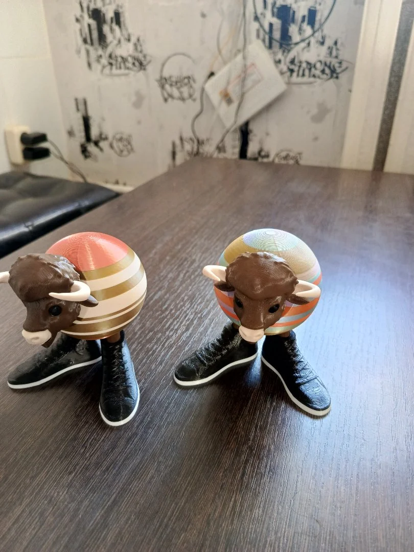 Игрушка Итальянский мем Бизон Юпитер - миниатюра 6