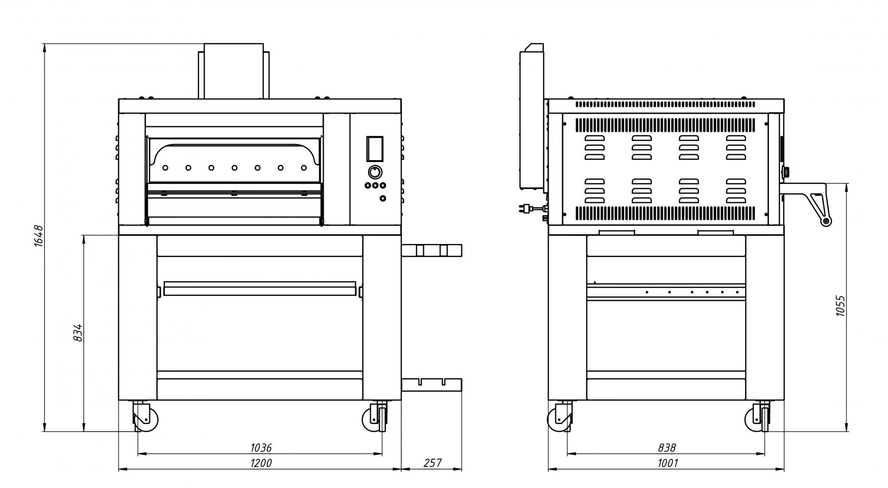 Печь для пиццы газовая ППГ/1 Grill Master. Арт.: 13072 - миниатюра 4