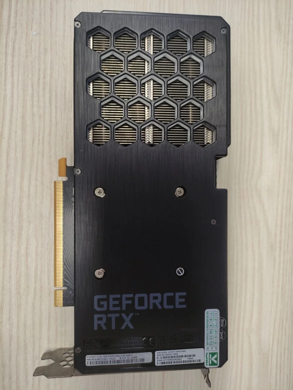 RTX3060ti 8gb - миниатюра 2