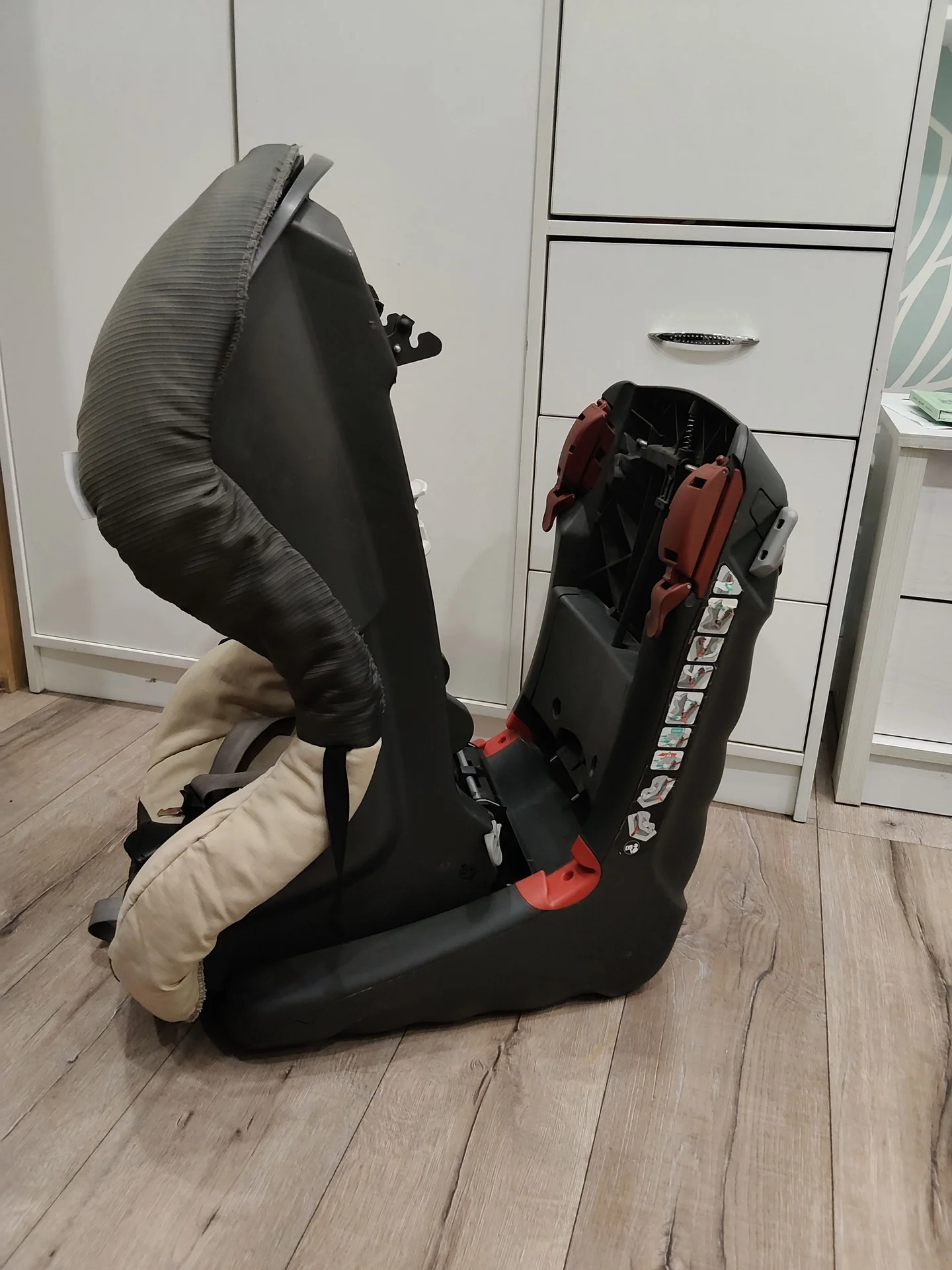 Кресло автомобильное britax romer king 9-18 кг - миниатюра 3