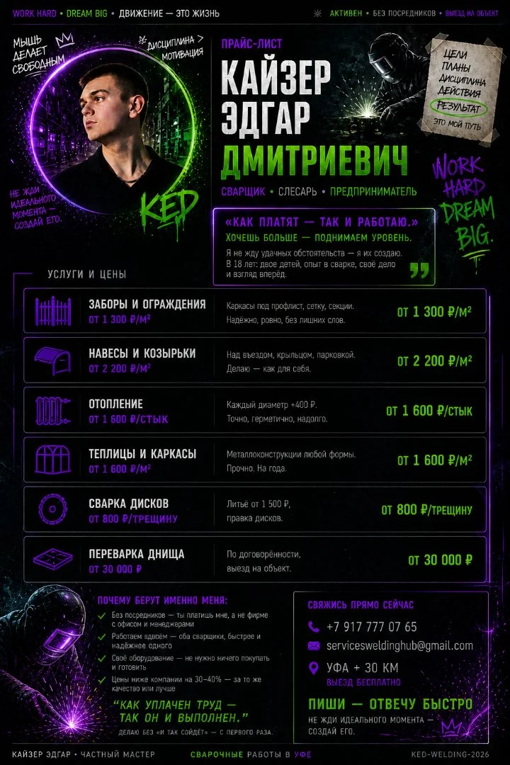 🔥 Услуги сварщиков. - миниатюра 2