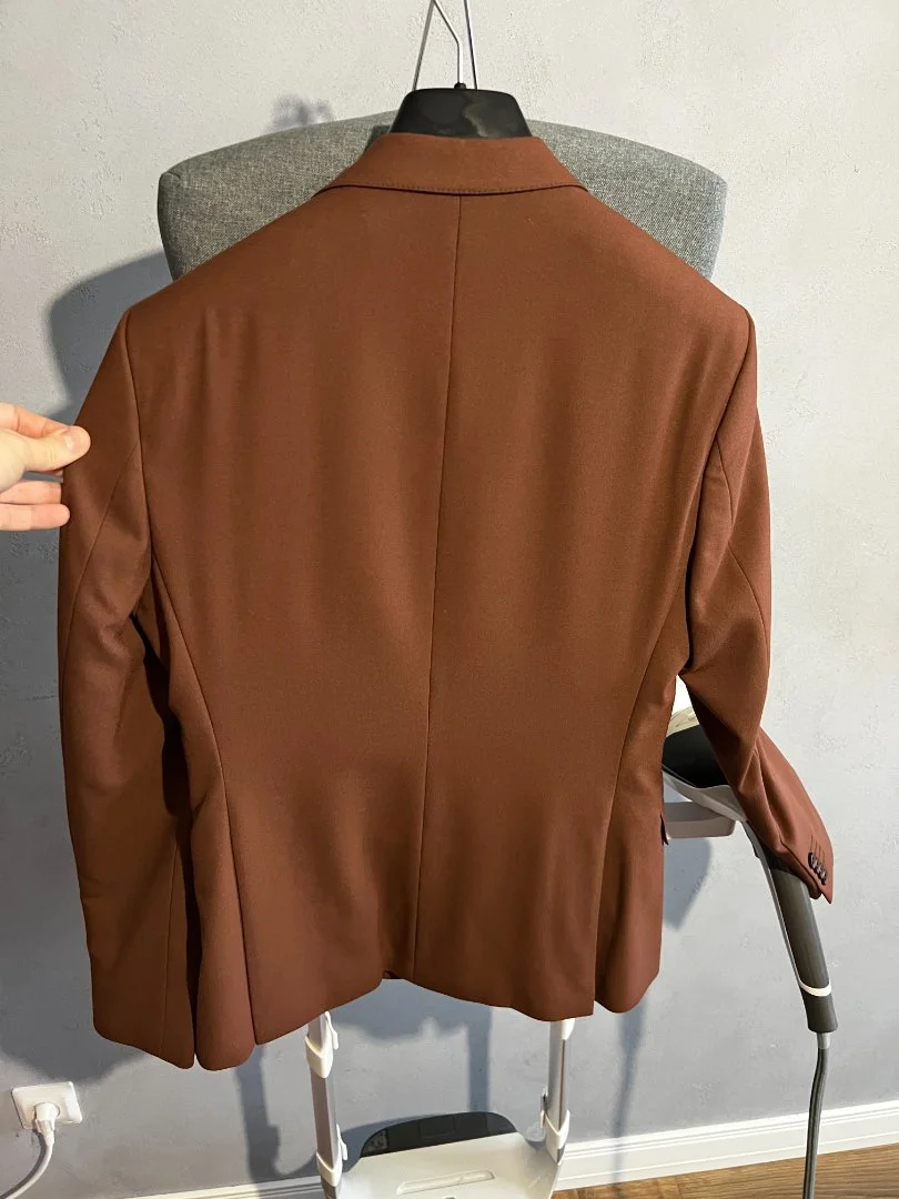 Мужской костюм-тройка Katardi (Slim),терракот - миниатюра 15