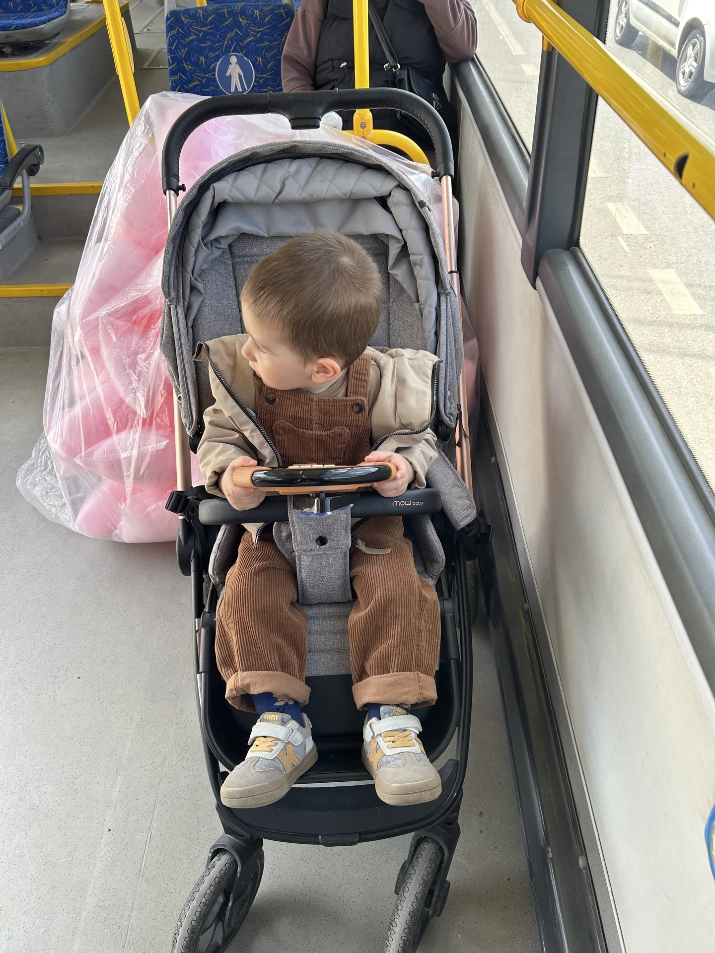 Коляска mow baby zoom 3в1 - миниатюра 7