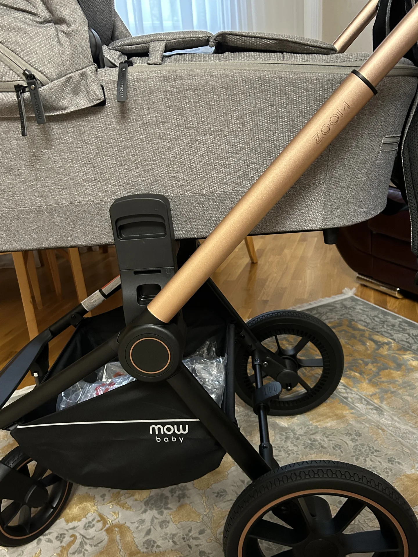 Коляска mow baby zoom 3в1 - миниатюра 9