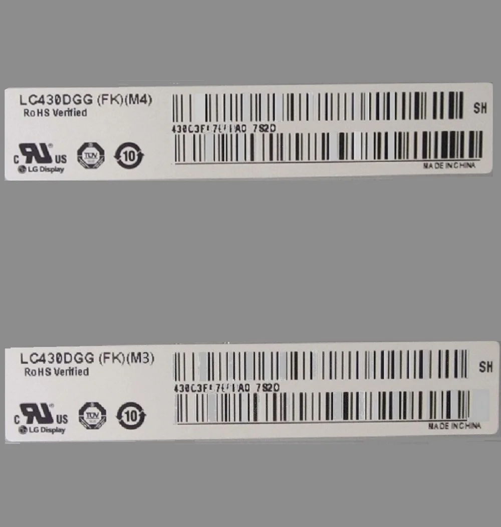 матрица LC430DGG (FK)(M4) для LG 43UJ675V - LG 43UJ670V - миниатюра 2