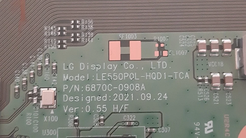 T CON 6870C-0908A _ LE550PQJ(HQ)(E1) _ LE550PQL-HQD1-TCA - миниатюра 3