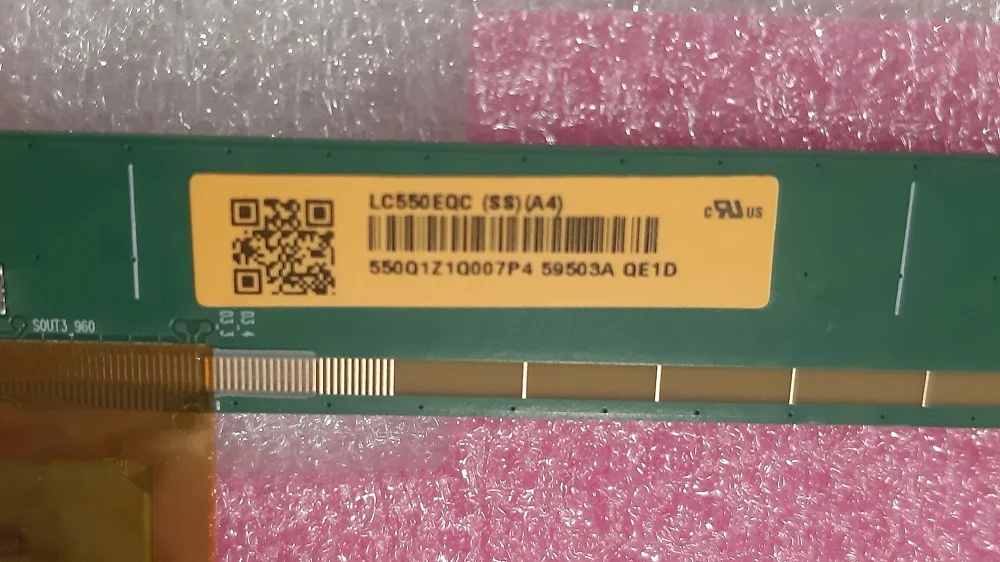 матрица SAMSUNG UE55DU7100U _ LC550EQC (SS)(A4) - CY-BD055HGXVCH - миниатюра 3