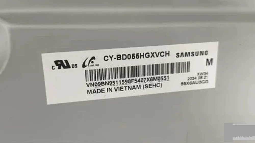 матрица SAMSUNG UE55DU7100U _ LC550EQC (SS)(A4) - CY-BD055HGXVCH - миниатюра 7