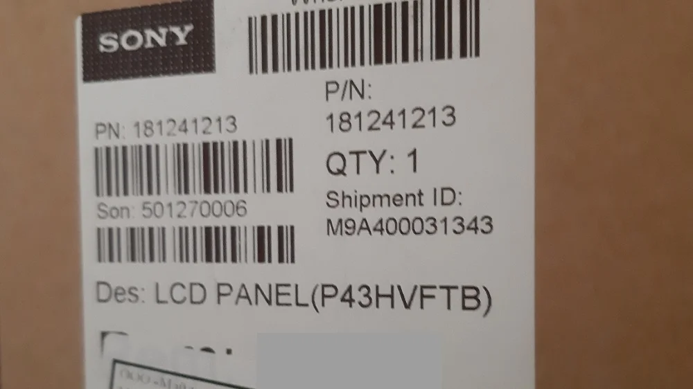 матрица SONY KDL-43WF805 43" Full HD - миниатюра 4