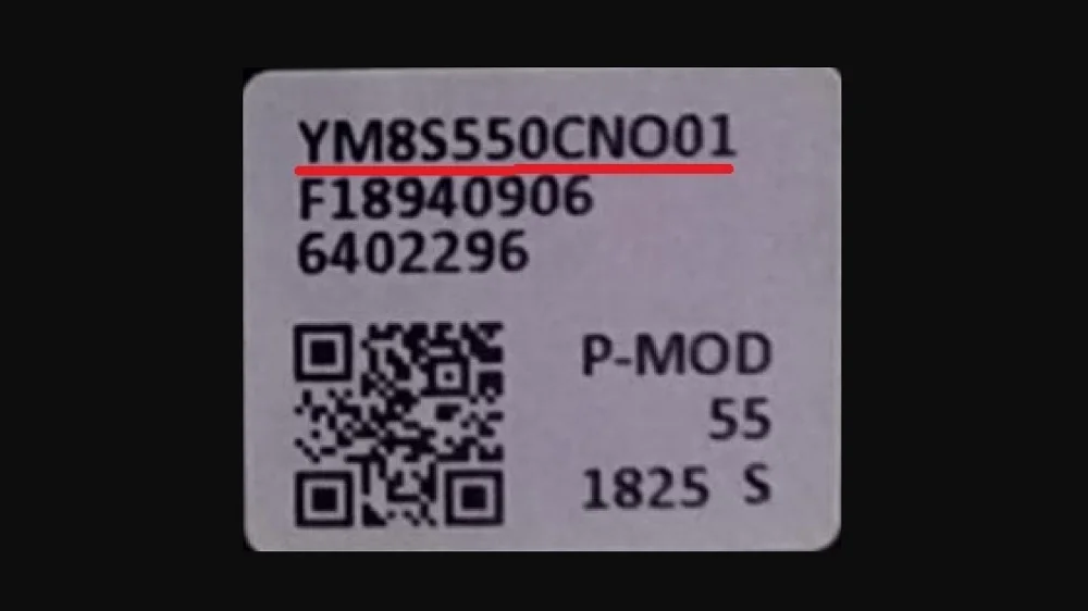 матрица SONY KD-55XF7596 _ YM8S550CNO01 - миниатюра 4