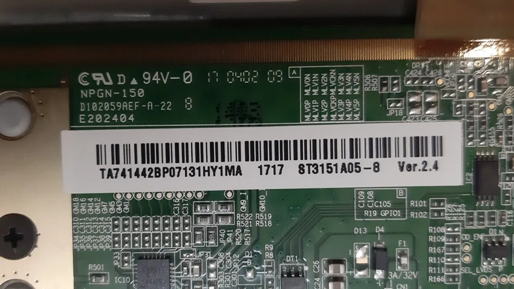 матрица LG 32LJ594U _ ST3151A05-8 Ver.2.4 - миниатюра 4