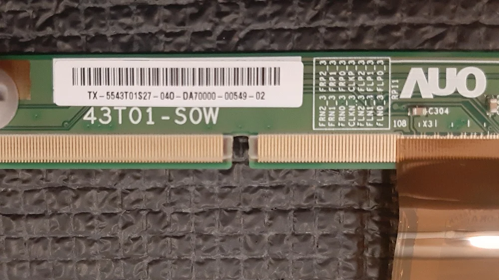 T430HVN01.C - T430HVN01.3 для Sony KDL-43WF805 - миниатюра 2