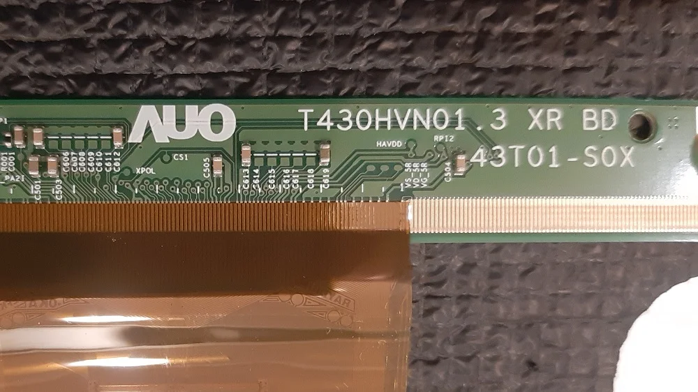T430HVN01.C - T430HVN01.3 для Sony KDL-43WF805 - миниатюра 3