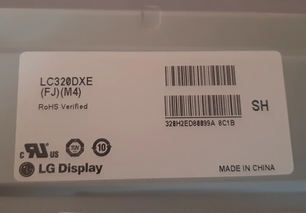 матрица LG 32LH602D LC320DXE-FJM4 _ LC320DXE ( FJ )( M4 ) 1366 X 768 HD READY - миниатюра 3