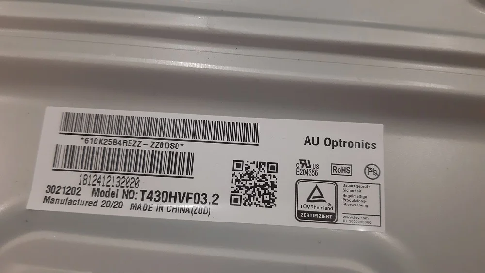 рассеиватель Sony KDL-43WF804 / Sony KD-43WF805 - миниатюра 3