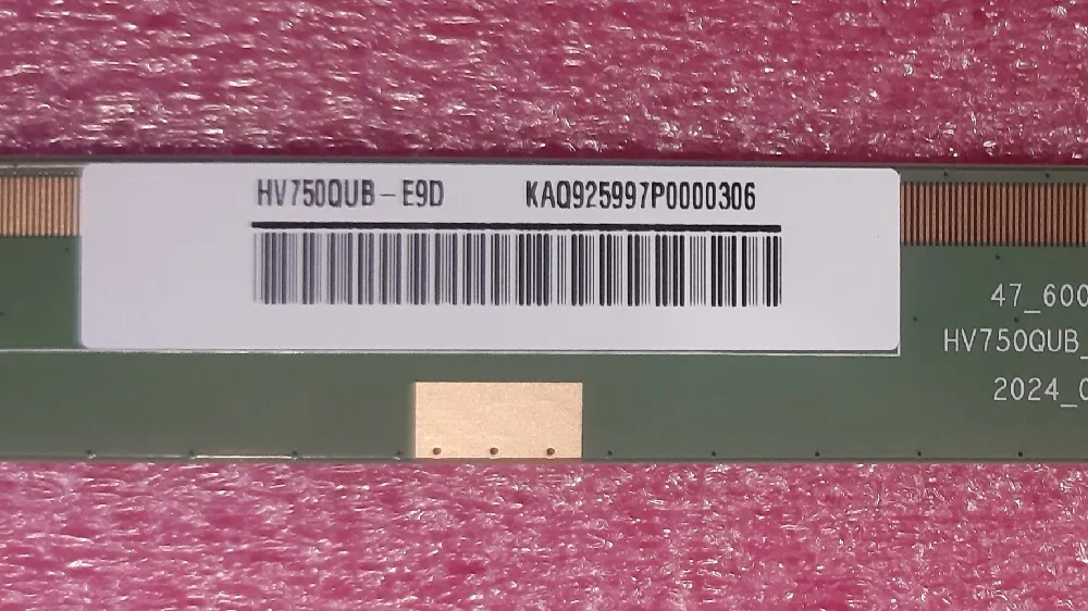 HV750QUB-E9D 4K 144Hz BOE 75 дюймов матрица - миниатюра 3