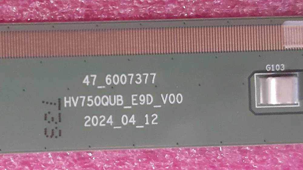 HV750QUB-E9D 4K 144Hz BOE 75 дюймов матрица - миниатюра 8