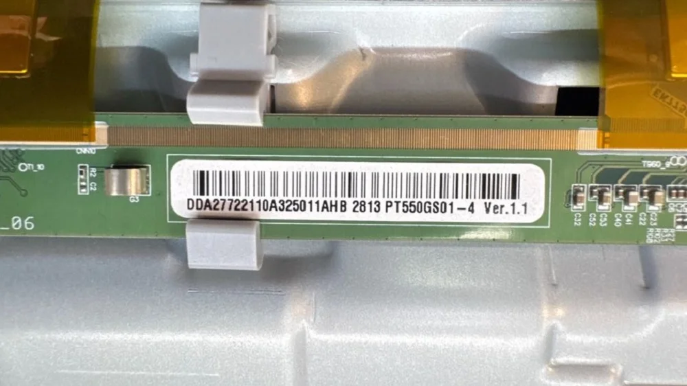 матрица PT550GS01-4 Ver1.1 _ HC550DQN-SKDA3-A121 для LG 55UQ81006LB.BRUTLJP - миниатюра 2
