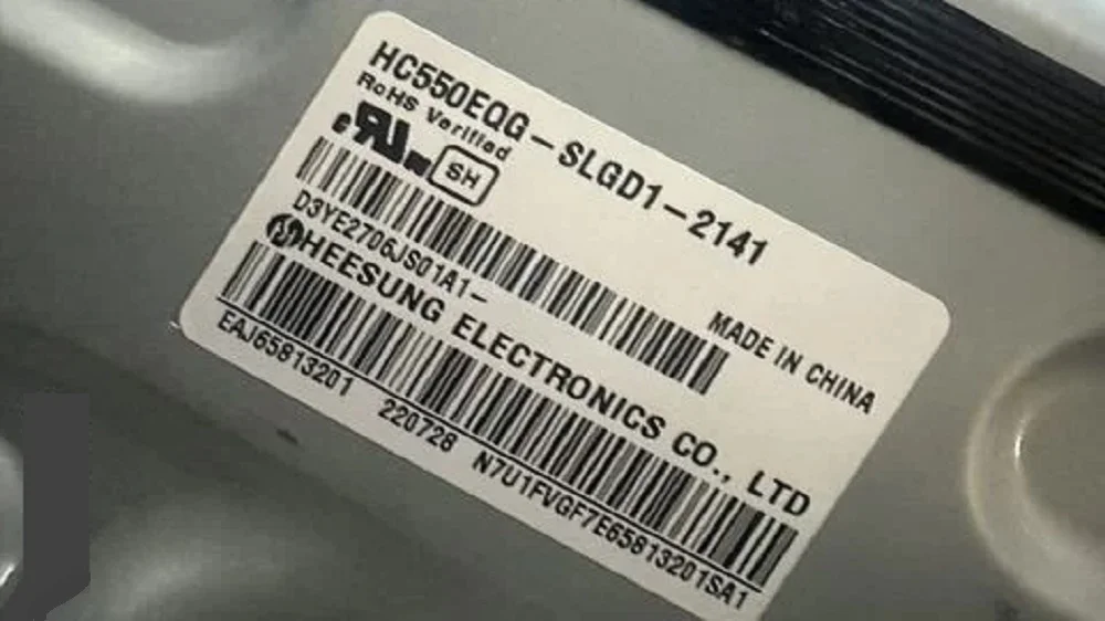 матрица LG 55QNED7S6QA HC550EQG-SLGD1-2141 - миниатюра 3