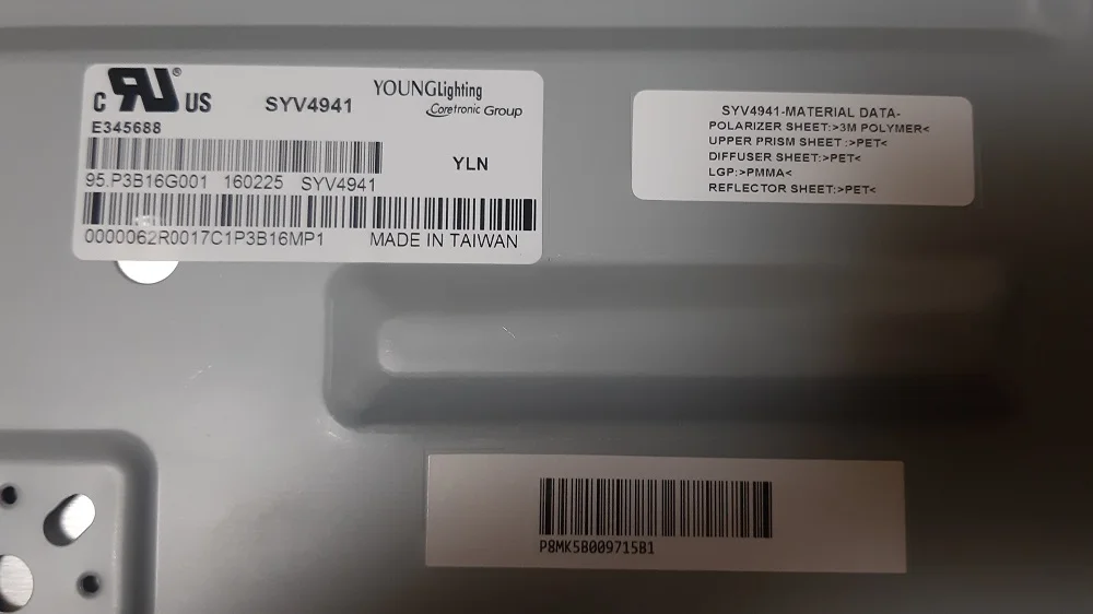 Рассеиватель и подсветка SONY KD-49X8305C - миниатюра 3
