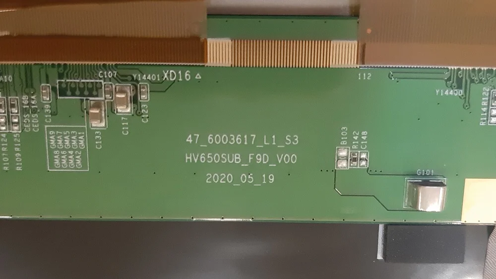 матрица HC650MAE-ABDA1-2122 для LG 65QNED966PA - миниатюра 3