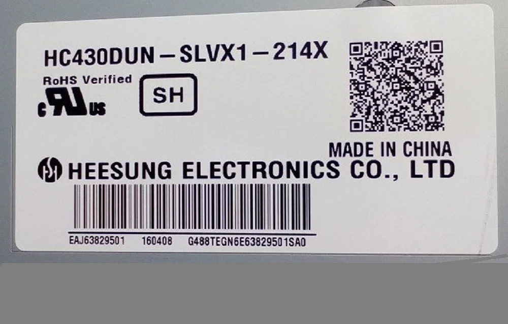 подсветка LG 43LH / 43LF / 43LJ в сборе модуль - миниатюра 8