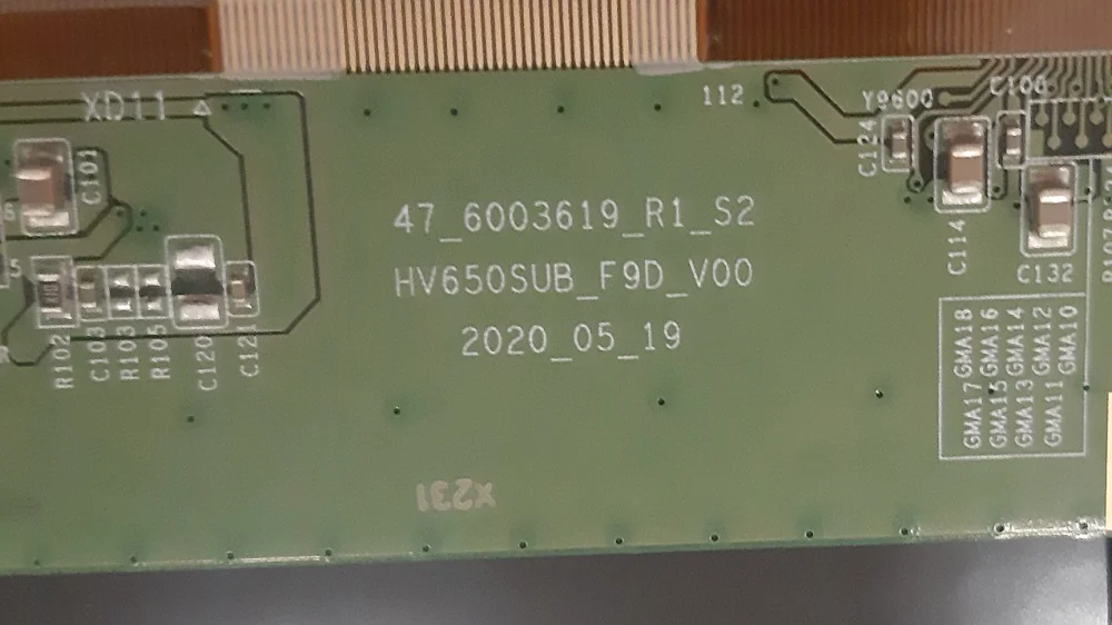 матрица HV650SUB-F9D 65" 8K - миниатюра 7