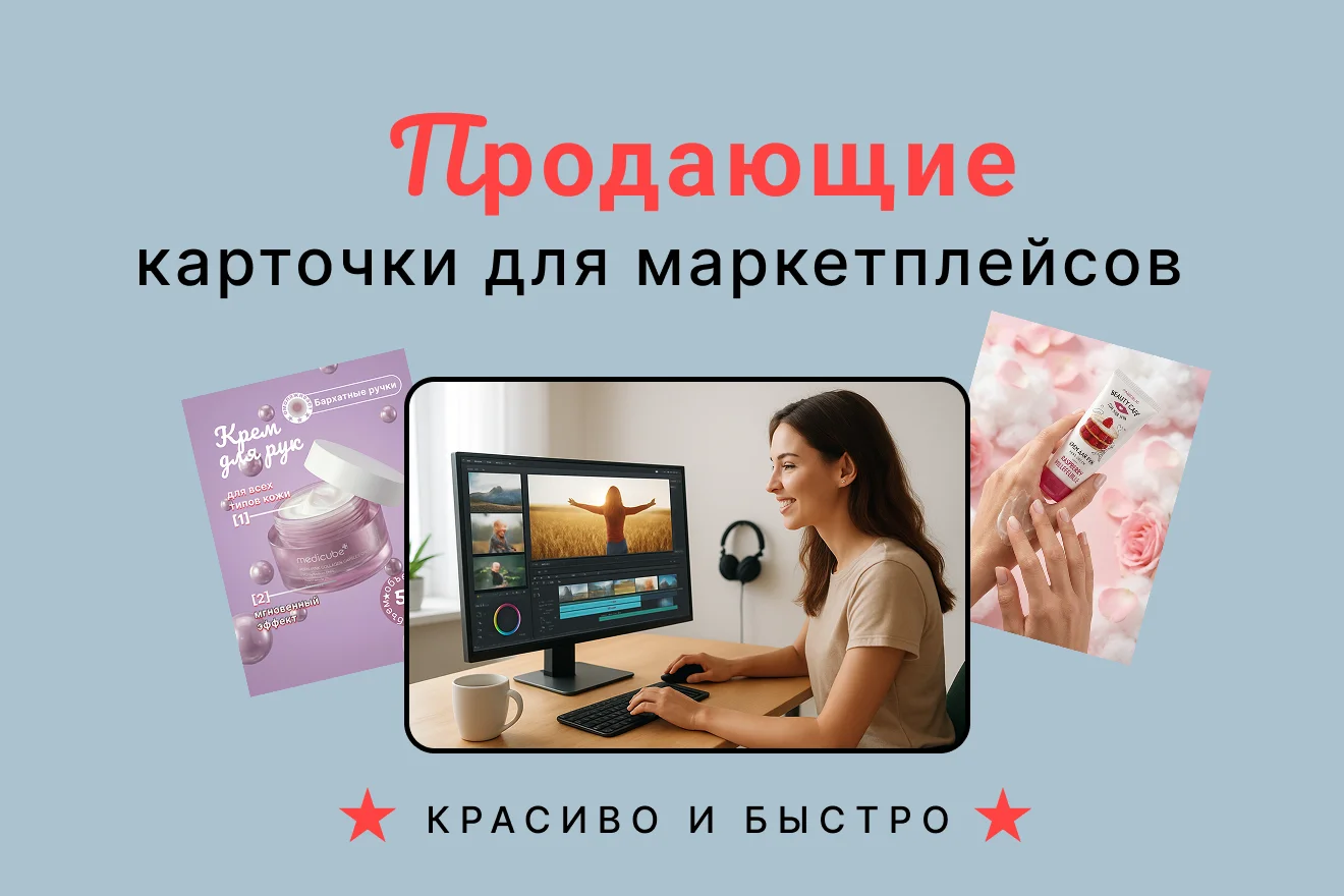 Дизайн карточек товаров для маркетплейсов - изображение 1