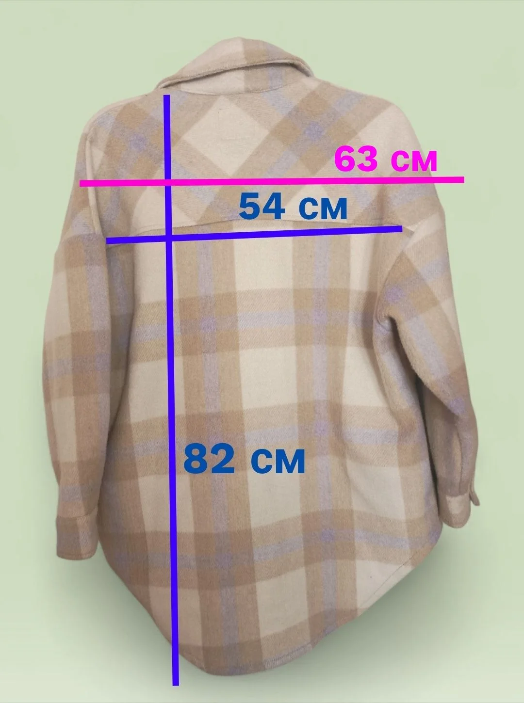 рубашка теплая,женская 46-50 р - миниатюра 5