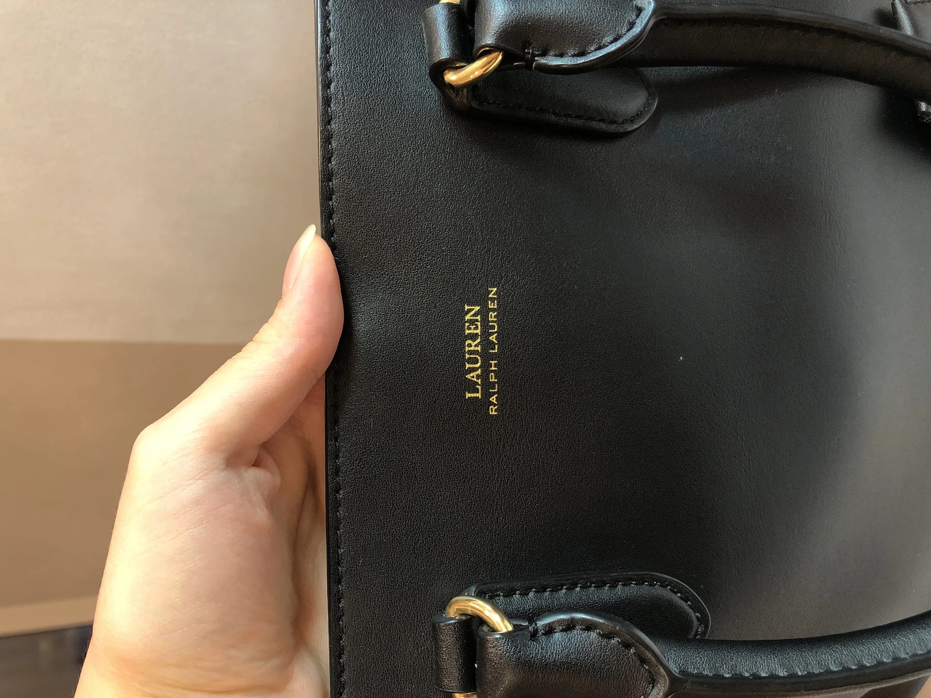 Сумка Ralph Lauren. Оригинал. Натуральная кожа. - миниатюра 4