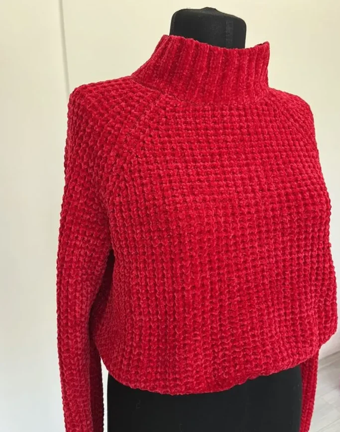 Топ укороченный вязанный H&M - миниатюра 2
