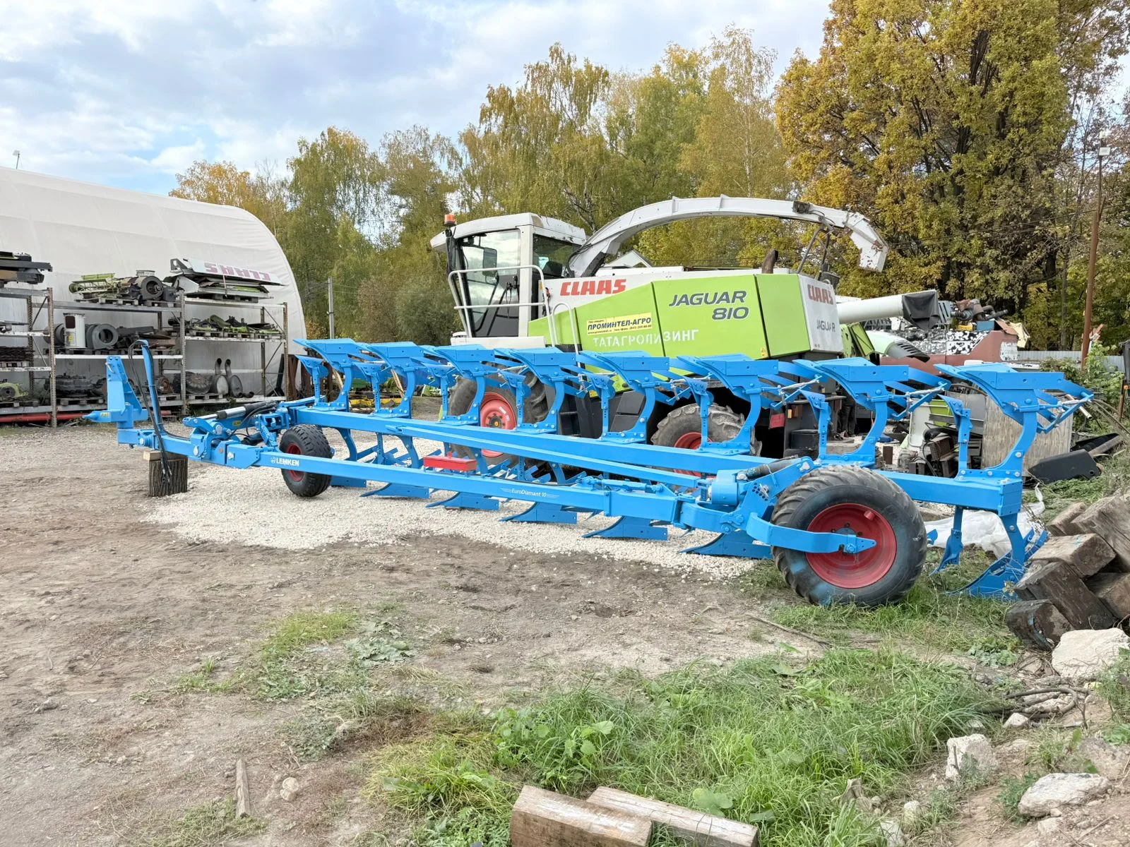 Плуг LEMKEN Euro Diamant 10 8+1 - миниатюра 18